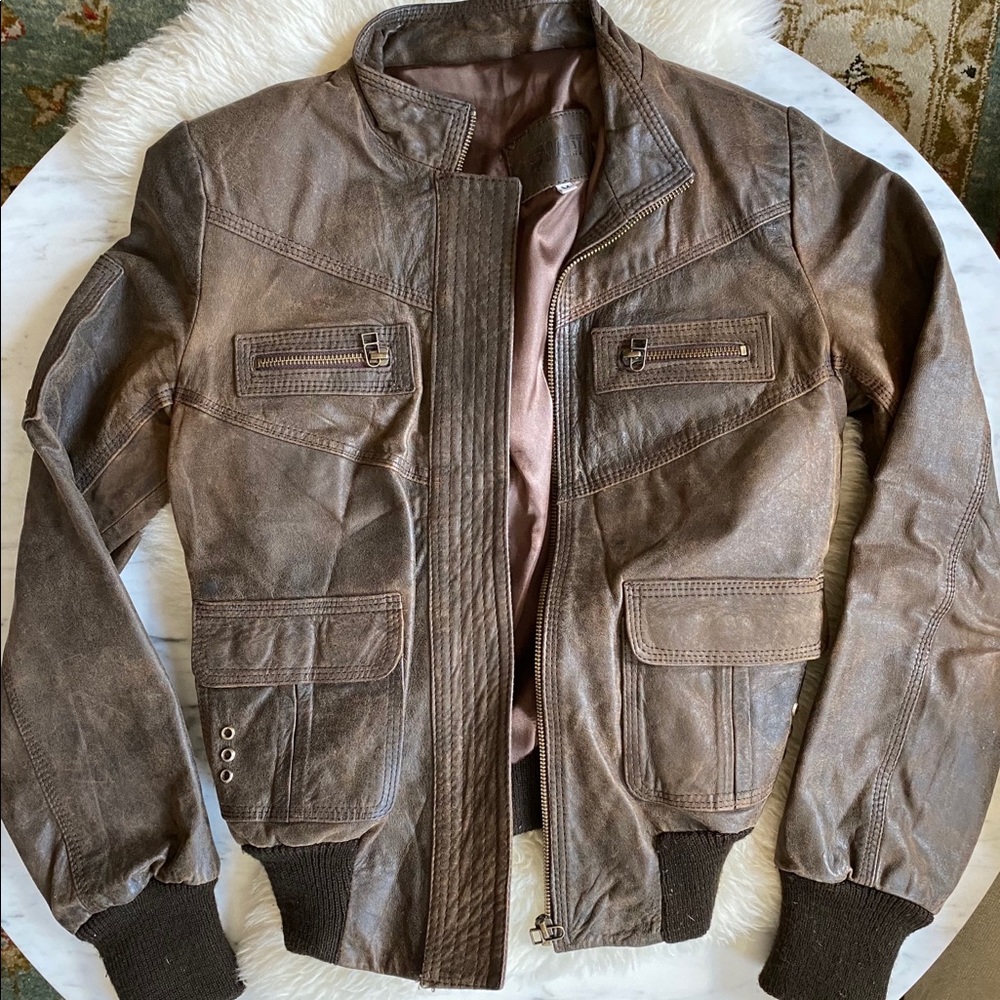 Leather jacket from Argentina